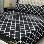 Crystal Cotton Printed Double Bedsheet