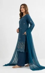 Cotton Lawn Stitched 3 Pcs - Image 2