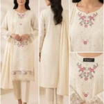 Stitched 3 PC (Cotton Lawn)