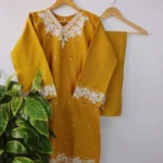 Cotton Embroidered Dress